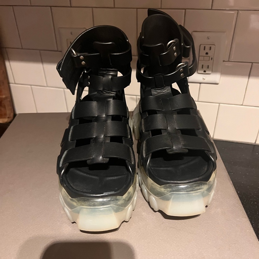 Rick Owens Hiking Tractors size 36 worn lightly